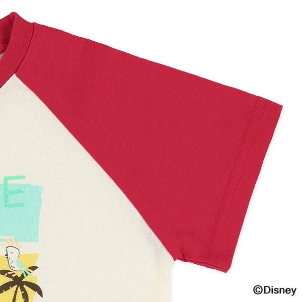 ラグラン半袖Tシャツ（ミッキーマウス）