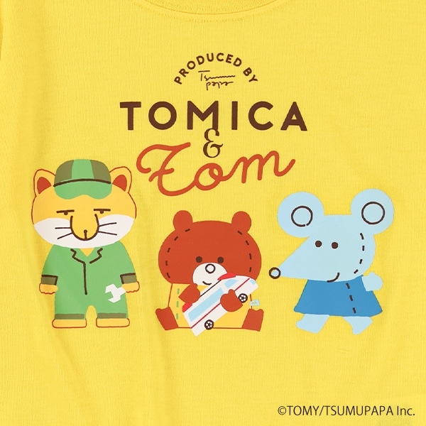 半袖Tシャツ（トミカとトム）
