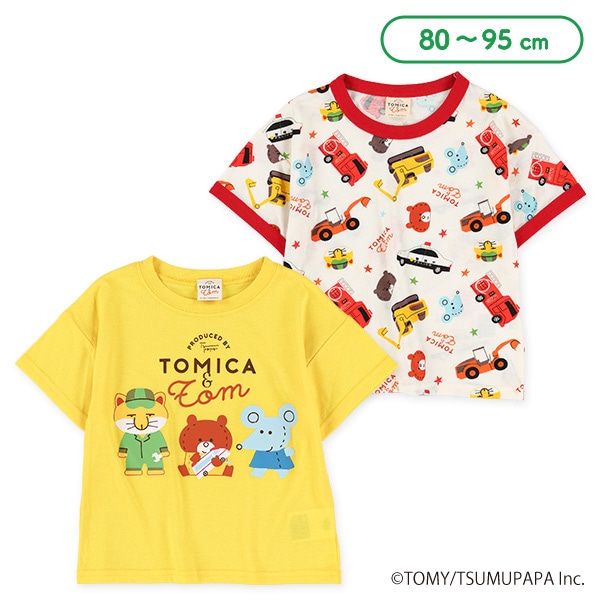 半袖Tシャツ（トミカとトム）