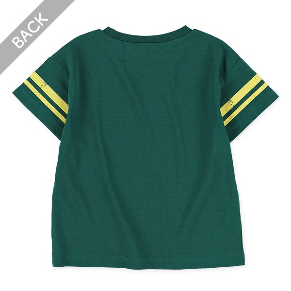 かすれ風アメカジプリント半袖Tシャツ