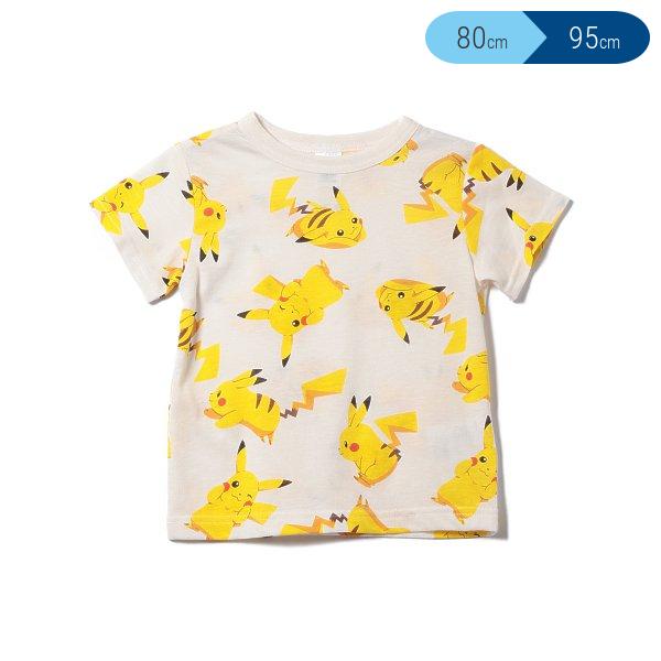 ピカチュウ総柄半袖tシャツ クリーム 西松屋公式オンラインストア マタニティ ベビー 子供服 ピカチュウ総柄半袖tシャツ クリーム 西松屋公式オンラインストア マタニティ ベビー 子供服