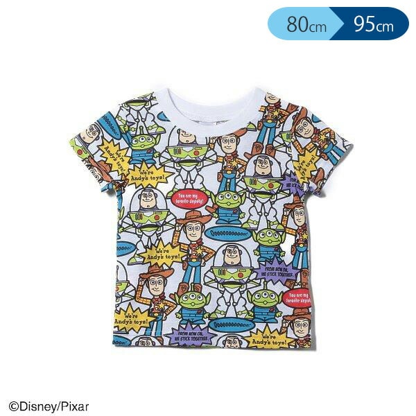 ディズニー トイストーリー 総柄半袖tシャツ 西松屋公式オンラインストア マタニティ ベビー 子供服