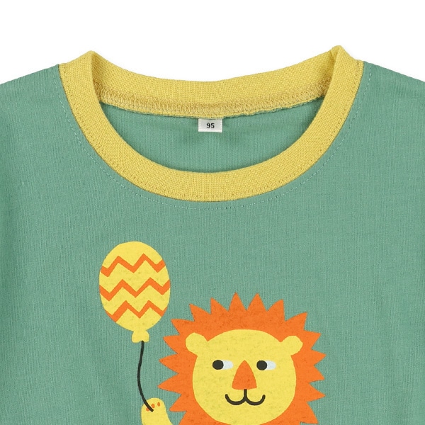 アニマルドロップショルダーTシャツ