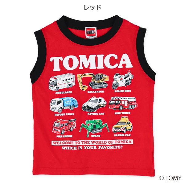 ロゴタンクトップ（トミカ）