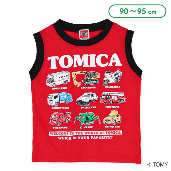 ロゴタンクトップ（トミカ）