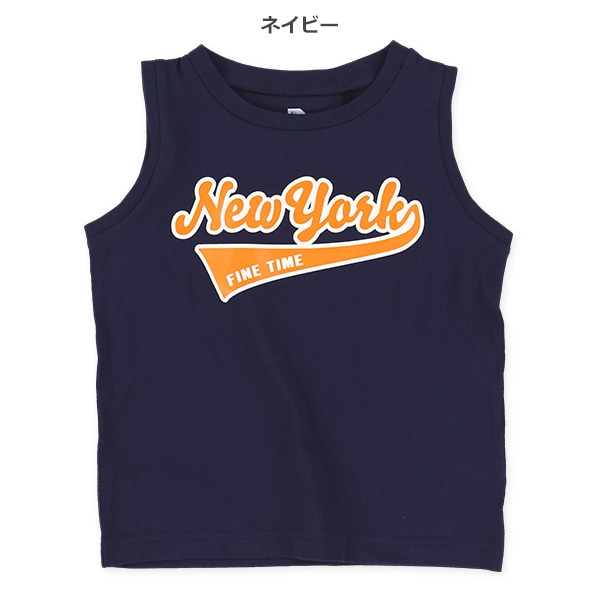 ロゴプリントタンクトップ