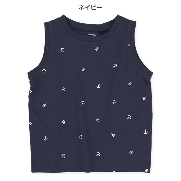 マリン総柄タンクトップ