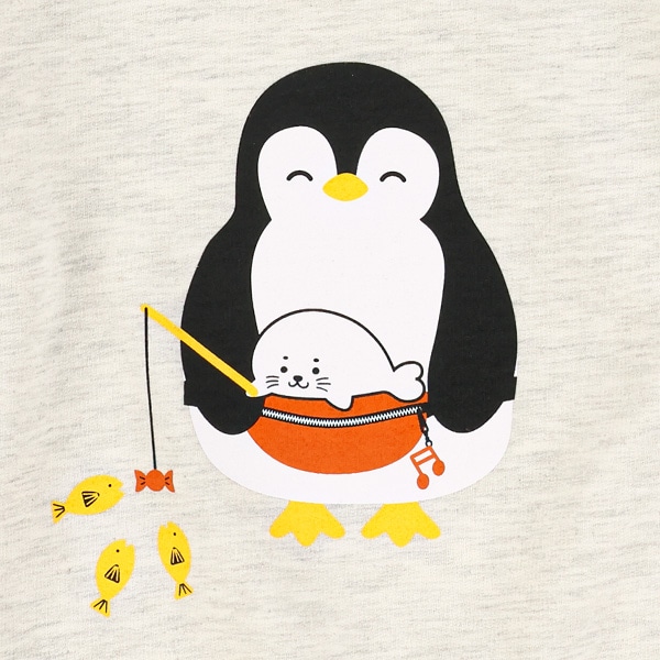 ミニ裏毛くま・ペンギントレーナー