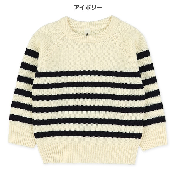 ボーダー柄セーター