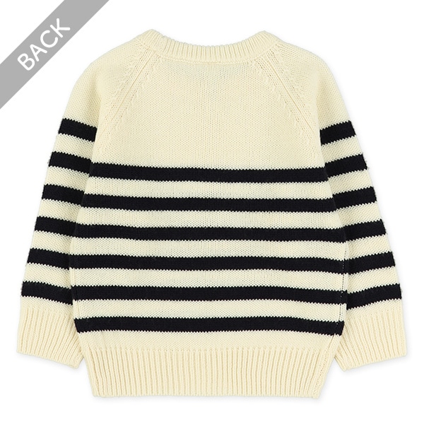 ボーダー柄セーター