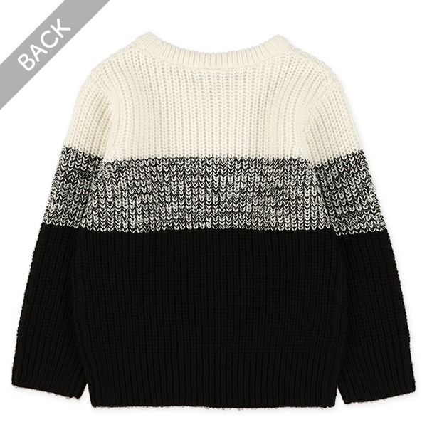 グラデーションセーター