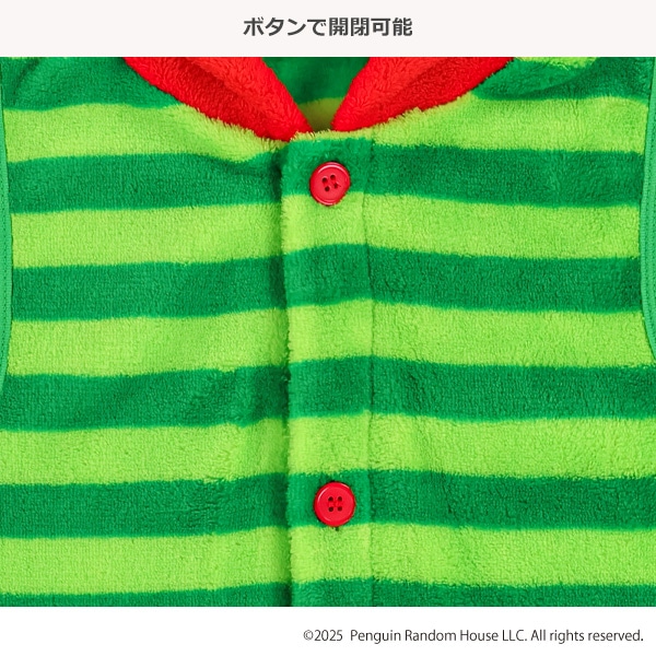 フリース着ぐるみベスト（はらぺこあおむし）