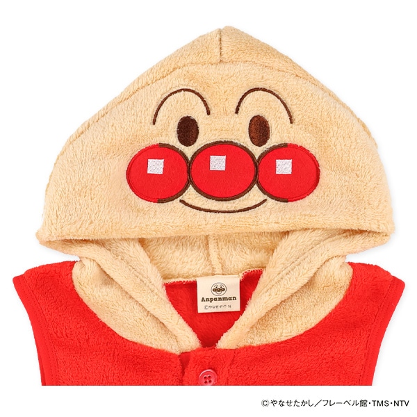 フリース着ぐるみベスト（アンパンマン）