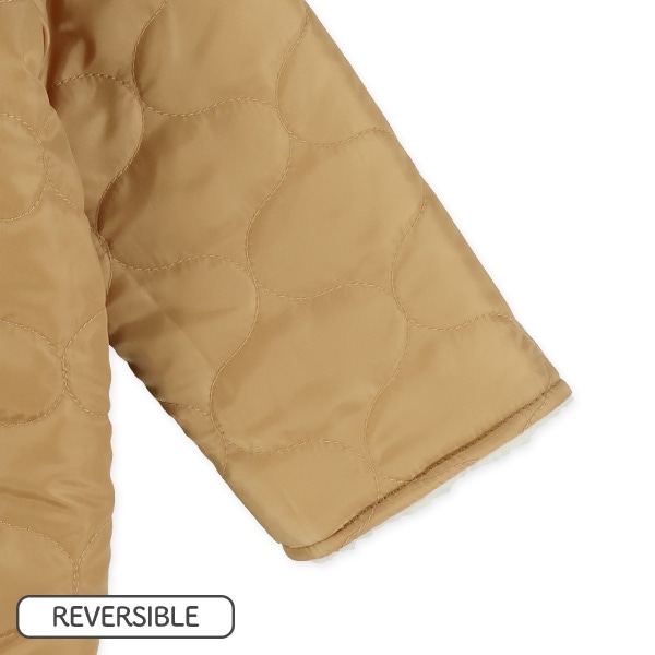 リバーシブルキルトジャケット