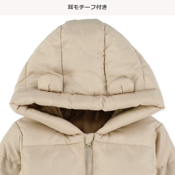耳付き中綿ジャケット