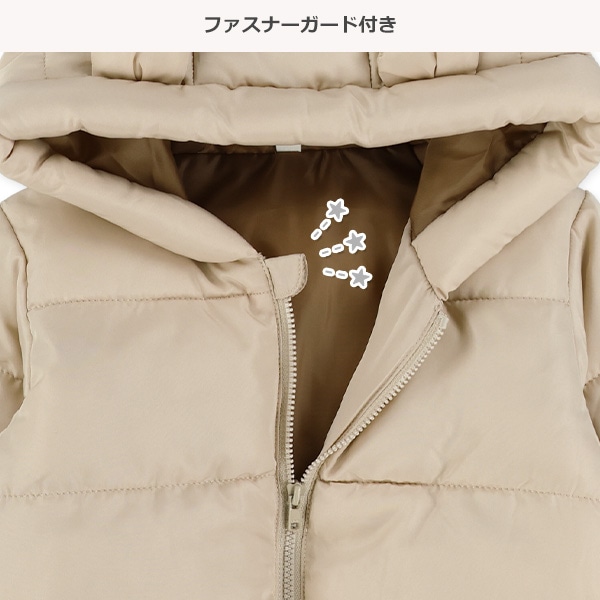 耳付き中綿ジャケット