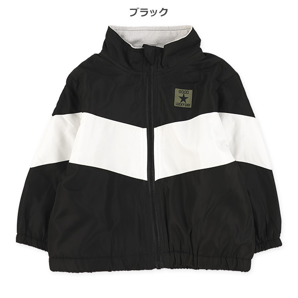 裏フリース切り替えジャケット