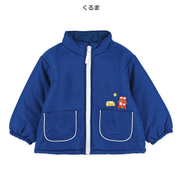 中綿くま・くるまワンポイントジャケット