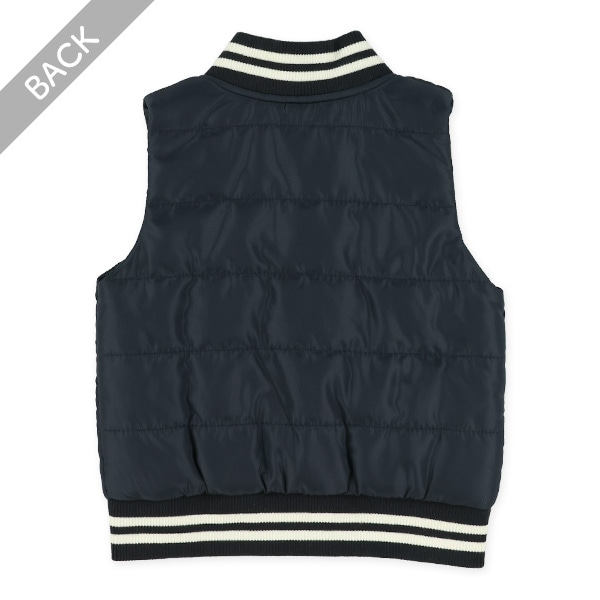 タフタ中綿ベスト