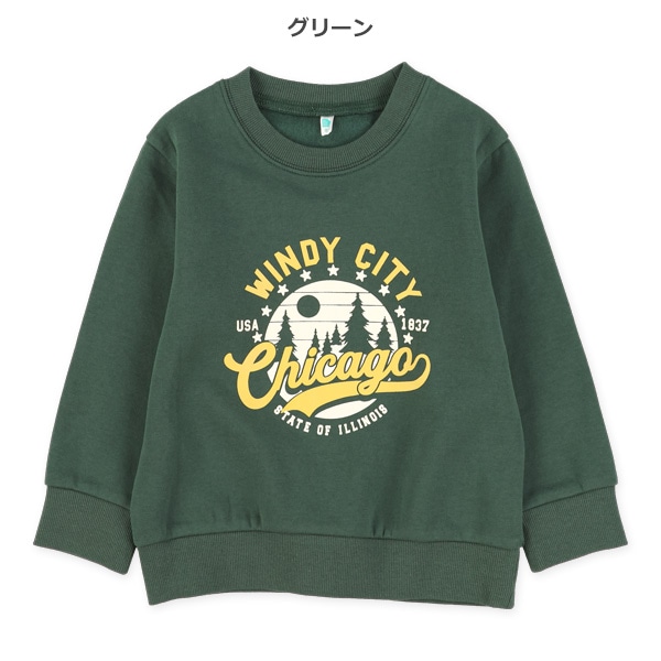 裏起毛カレッジトレーナー