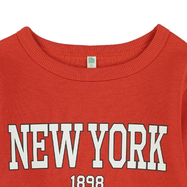 裏起毛ビッグロゴトレーナー