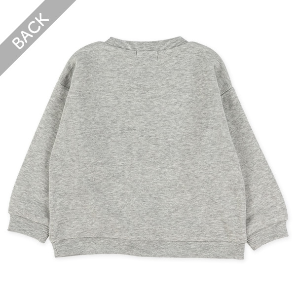 裏起毛チェックポケットトレーナー