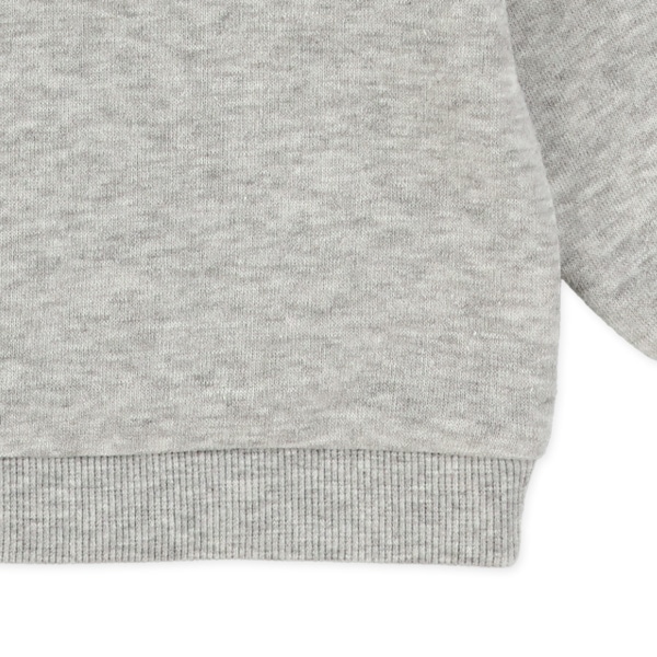 裏起毛チェックポケットトレーナー