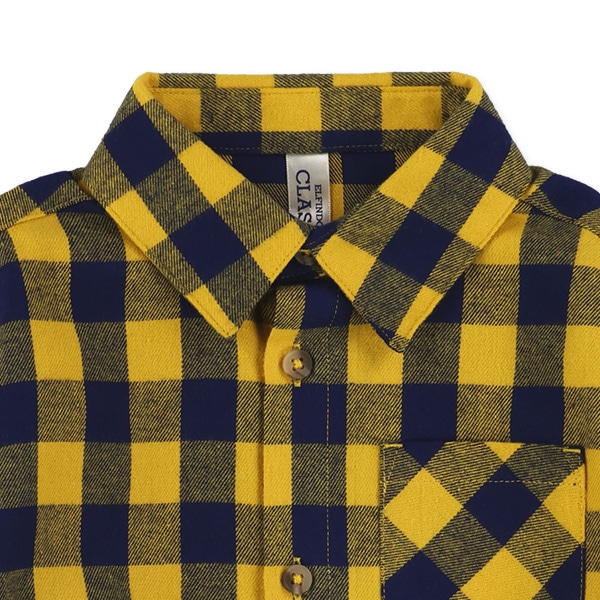 ビエラチェック長袖シャツ