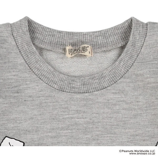 ミニ裏毛薄手トレーナー（スヌーピー）