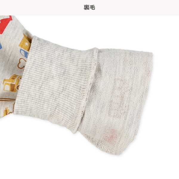 ミニ裏毛恐竜・乗り物薄手トレーナー