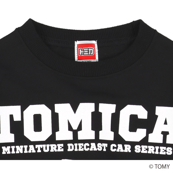 ミニ裏毛ロゴ長袖Tシャツ（トミカ）