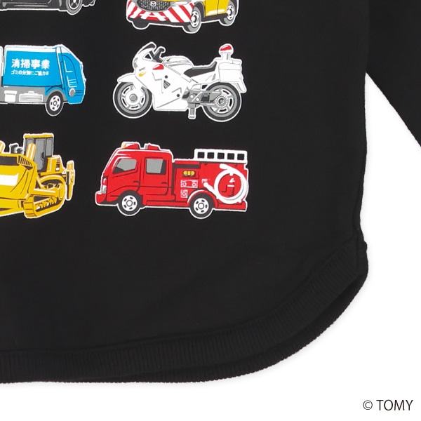 ミニ裏毛ロゴ長袖Tシャツ（トミカ）