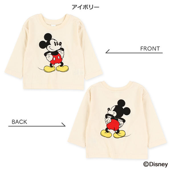 長袖Tシャツ（ミッキーマウス）