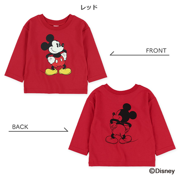 長袖Tシャツ（ミッキーマウス）