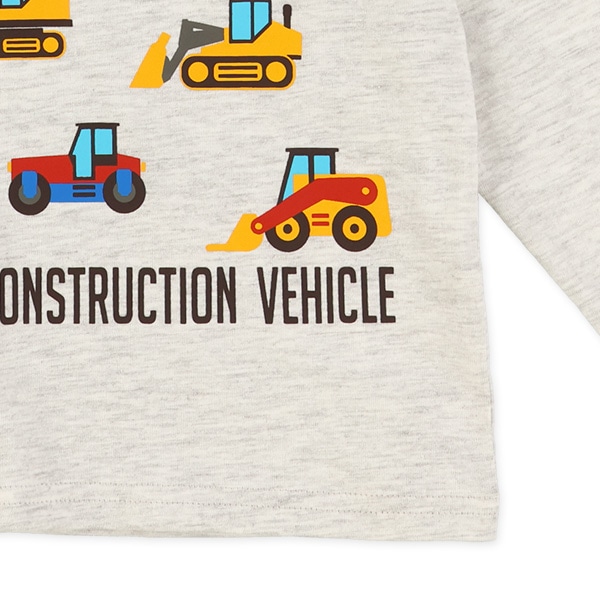 はたらくくるま集合長袖Tシャツ
