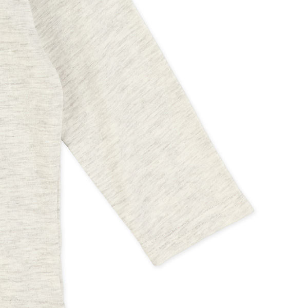 山柄長袖Tシャツ