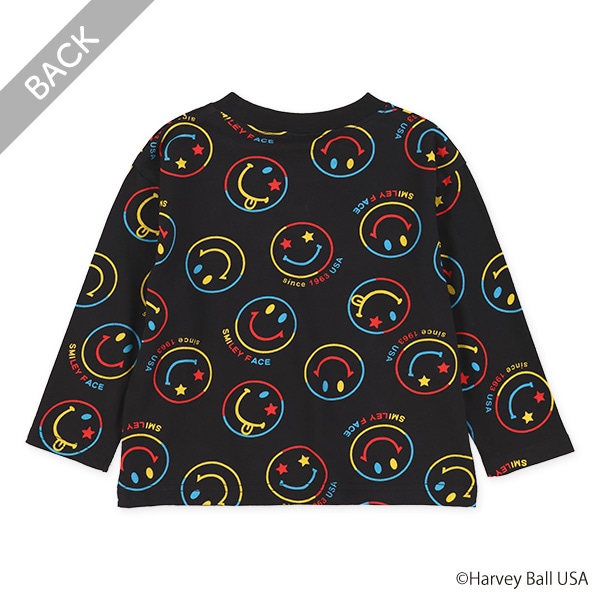 SMILEY長袖Tシャツ