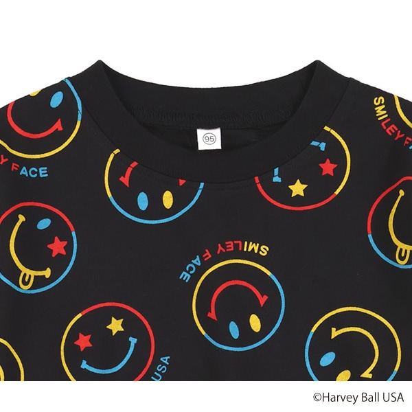 SMILEY長袖Tシャツ