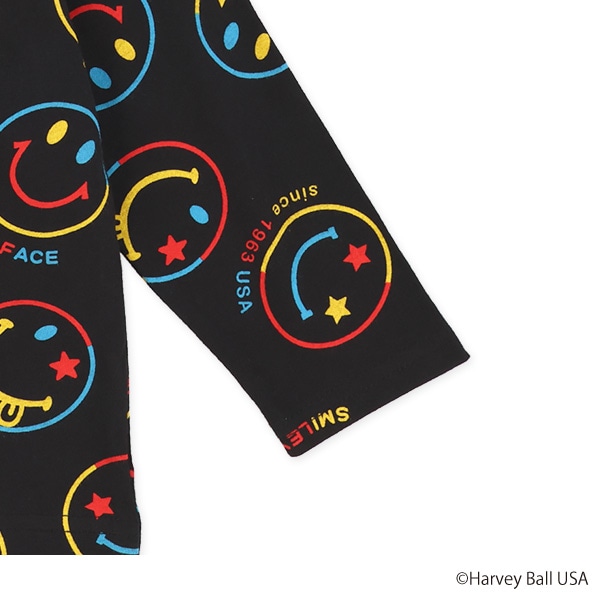 SMILEY長袖Tシャツ