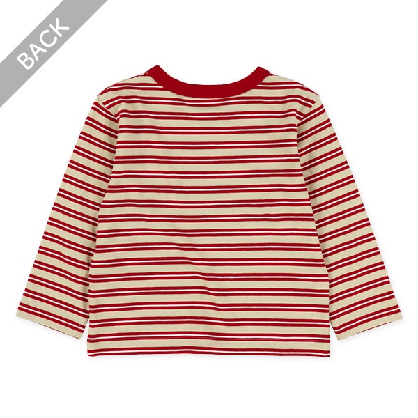 マルチボーダー長袖Tシャツ