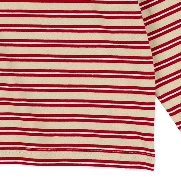 マルチボーダー長袖Tシャツ