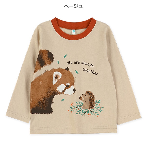 アニマル物語風長袖Tシャツ