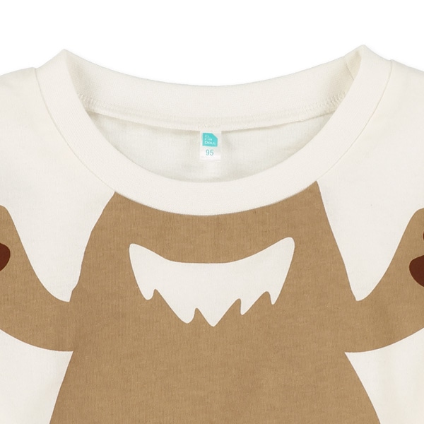 くま着ぐるみ長袖Tシャツ
