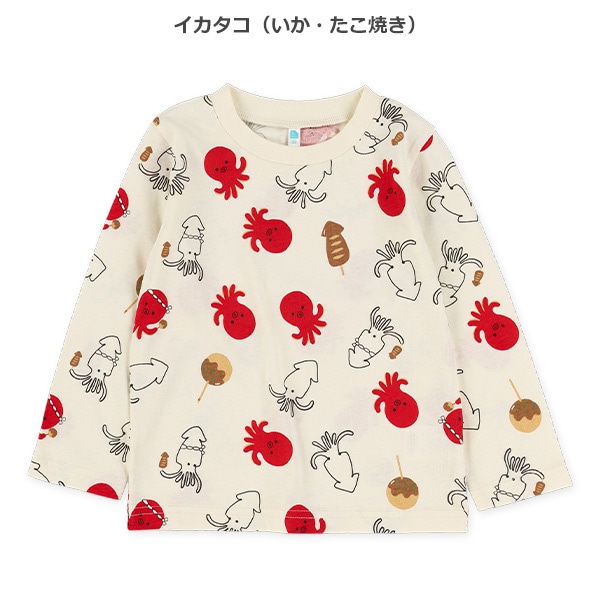 生き物総柄長袖Tシャツ