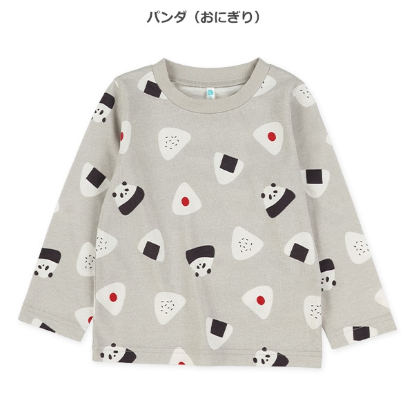 生き物総柄長袖Tシャツ