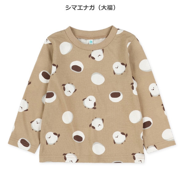 生き物総柄長袖Tシャツ