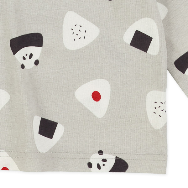 生き物総柄長袖Tシャツ