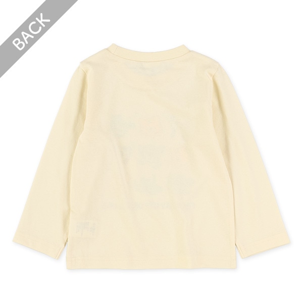 アニマルフェイスミックス長袖Tシャツ