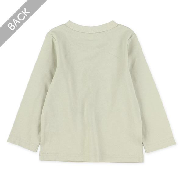 アニマルシルエット長袖Tシャツ