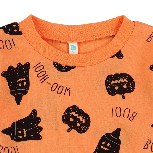 おばけ総柄長袖Tシャツ